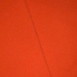 1 1/2 YD PC-Bright Orange Tubular Rib Knit Fabric