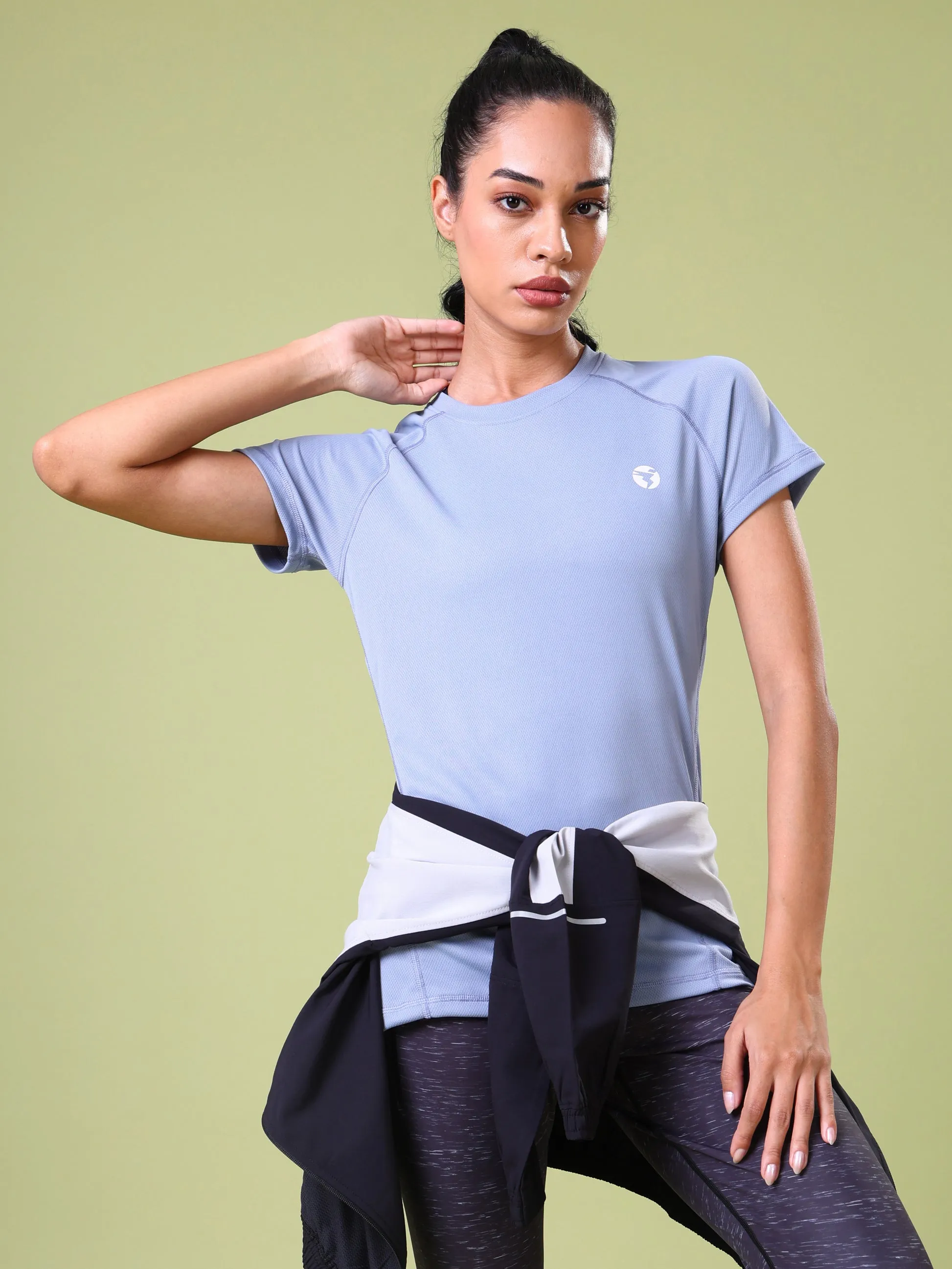 Active Crew Neck T-Shirt - Troposphere