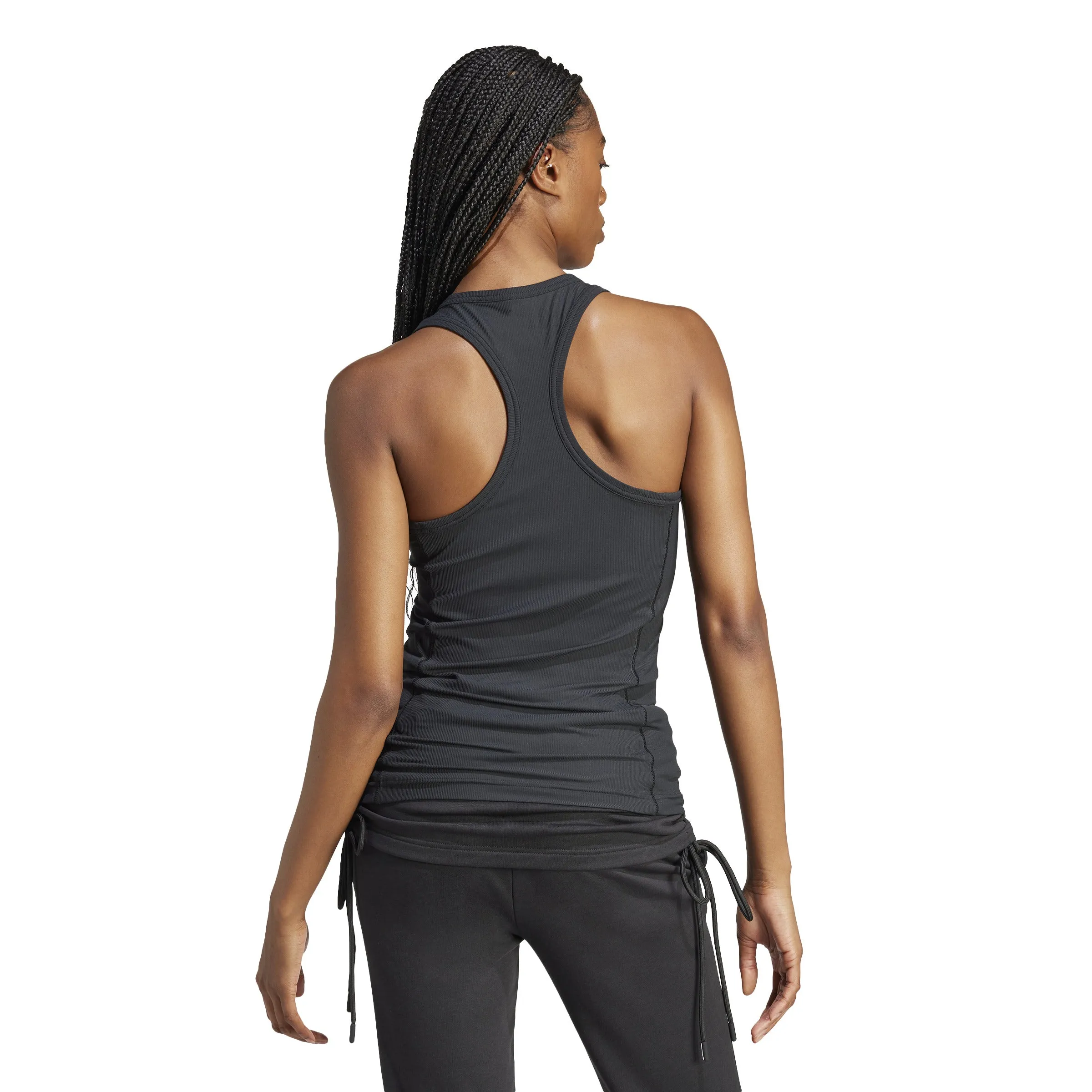 Adidas x Stella McCartney Rib Tank Top in Black