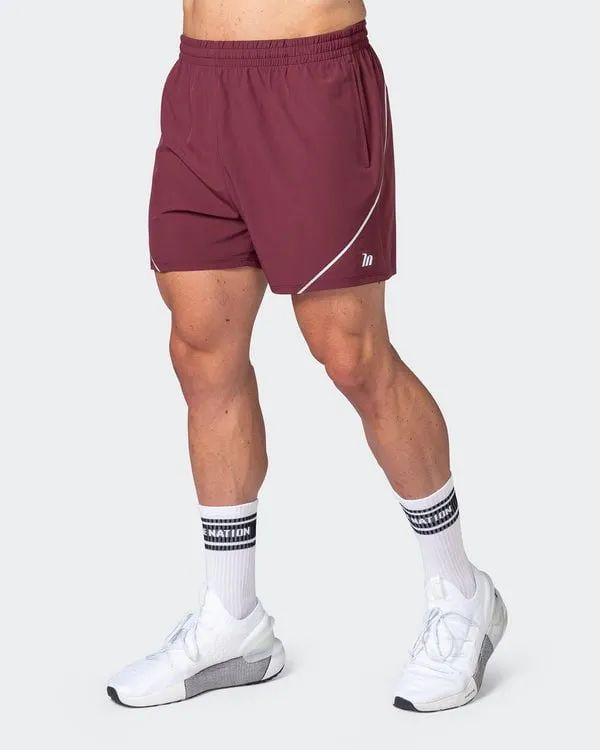Advantage Training Shorts - Wine