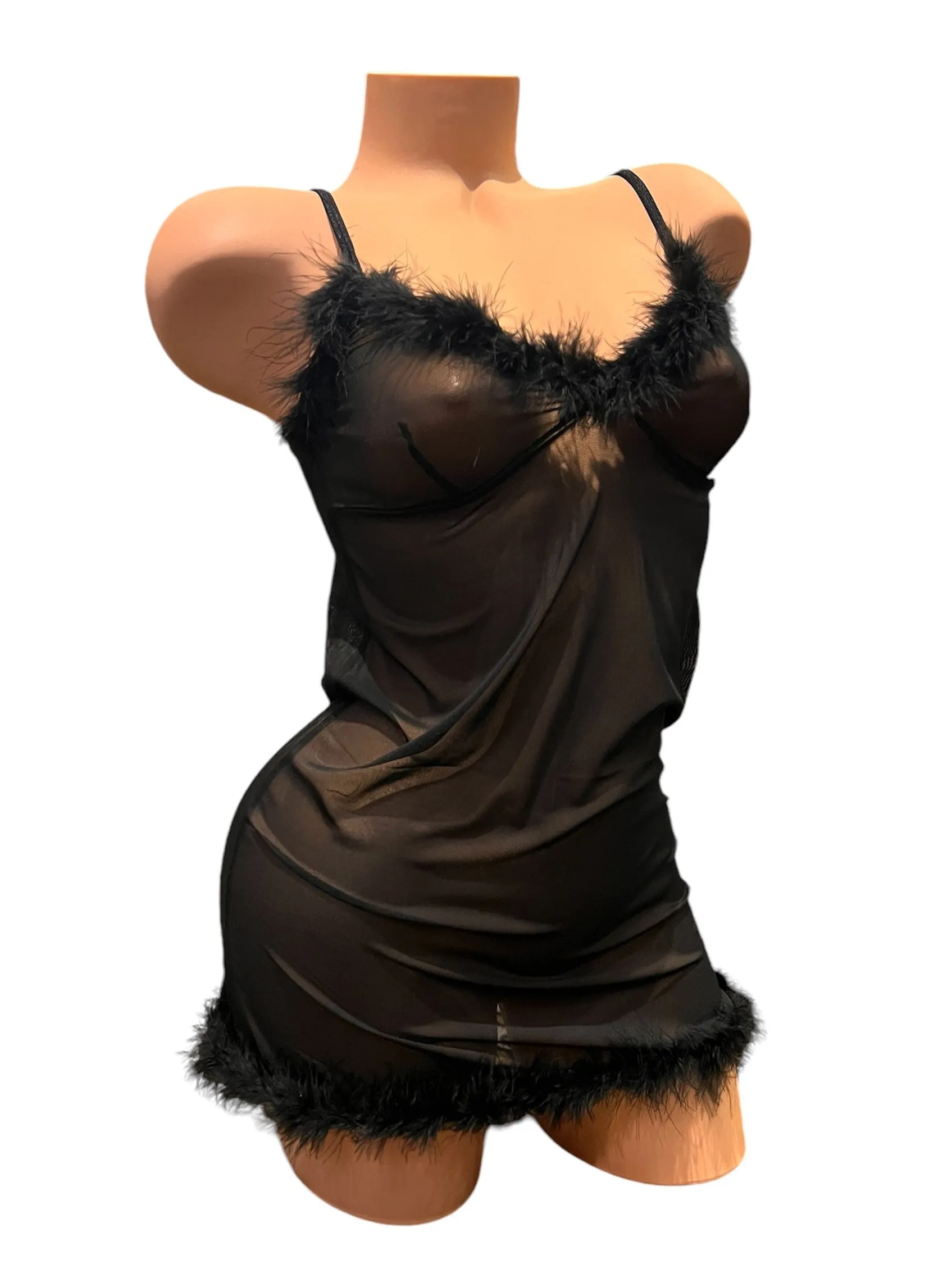 AFTER HOURS CHEMISE BLACK