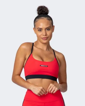 Agile Bra - Hot Red