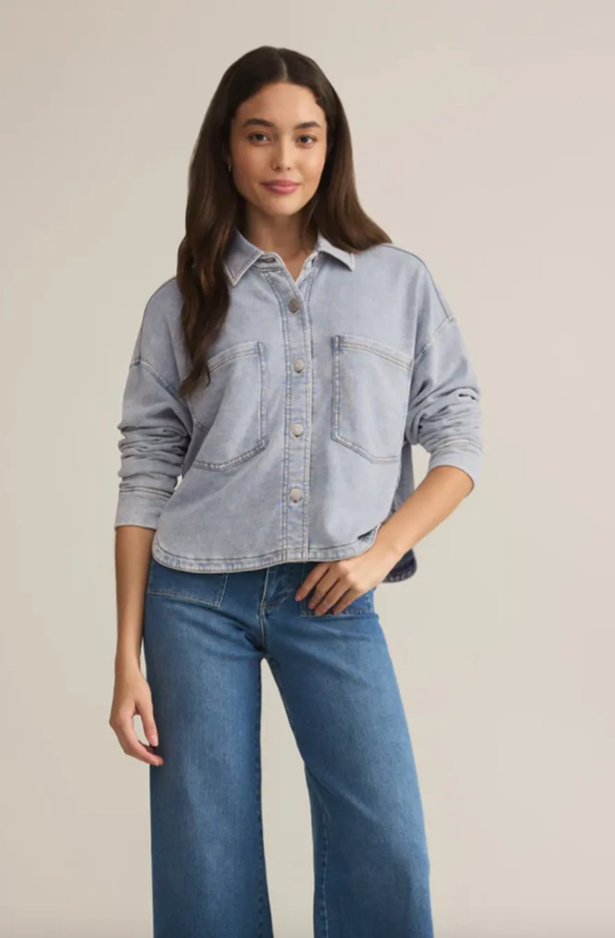 All Day Cropped Knit Jacket