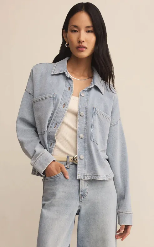 All Day Cropped Knit Jacket