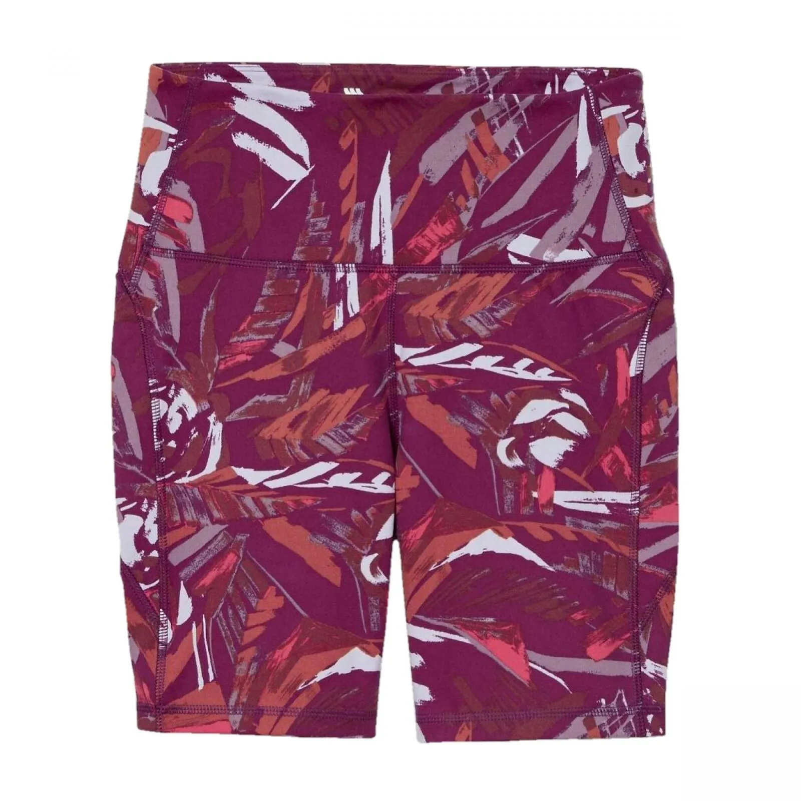 All In Motion Women's Printed High Rise Contour Curvy Bike Shorts