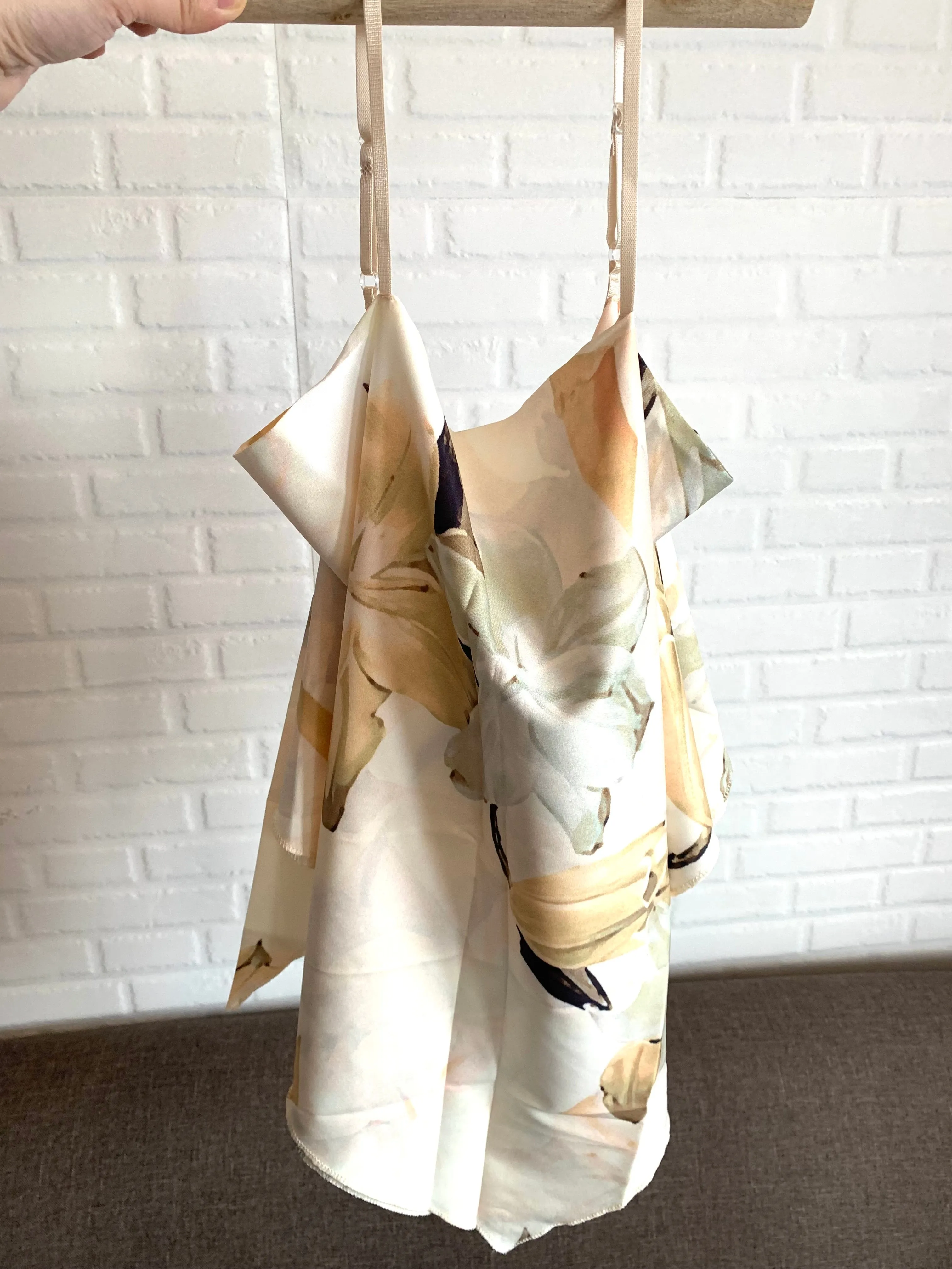 ALLEGRA 2-way Self-tie Scarf Top (Floral 2)