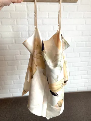 ALLEGRA 2-way Self-tie Scarf Top (Floral 2)