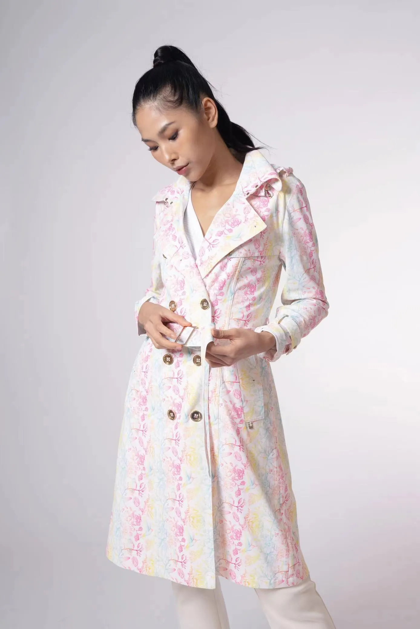 Antiviral Medic Trench Coat – Coloring Victorian