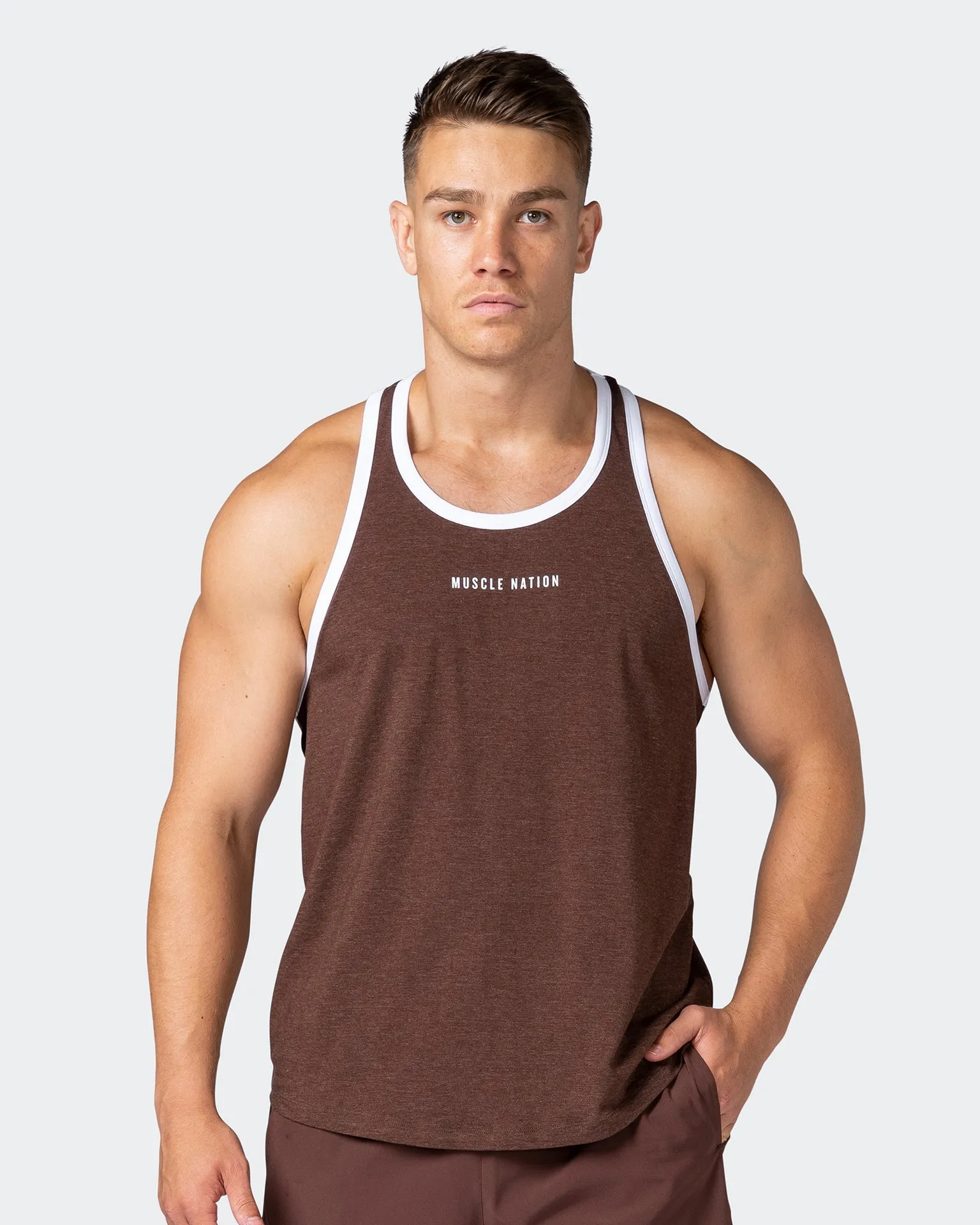 Armed Training Shorts - Coffee