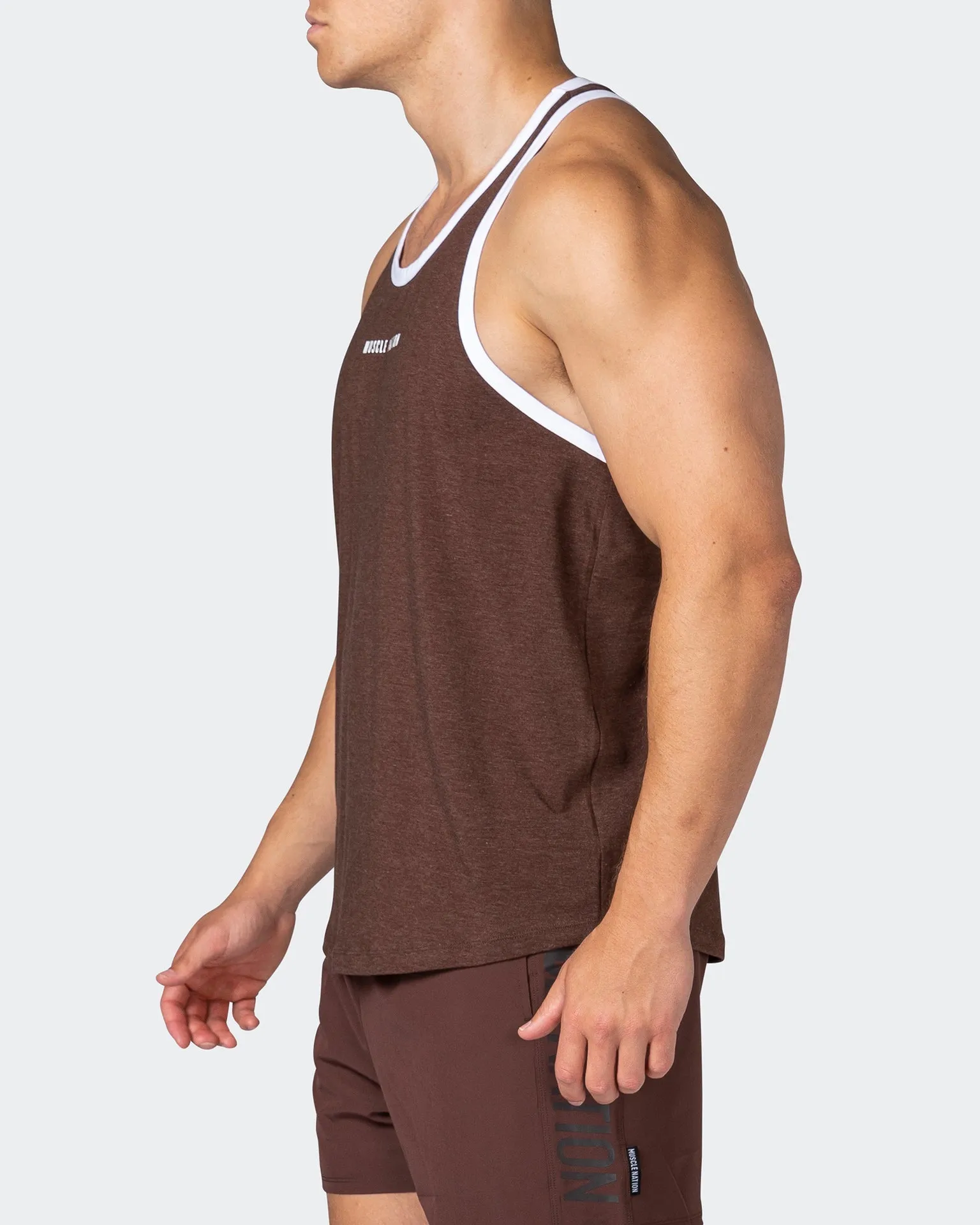 Armed Training Shorts - Coffee