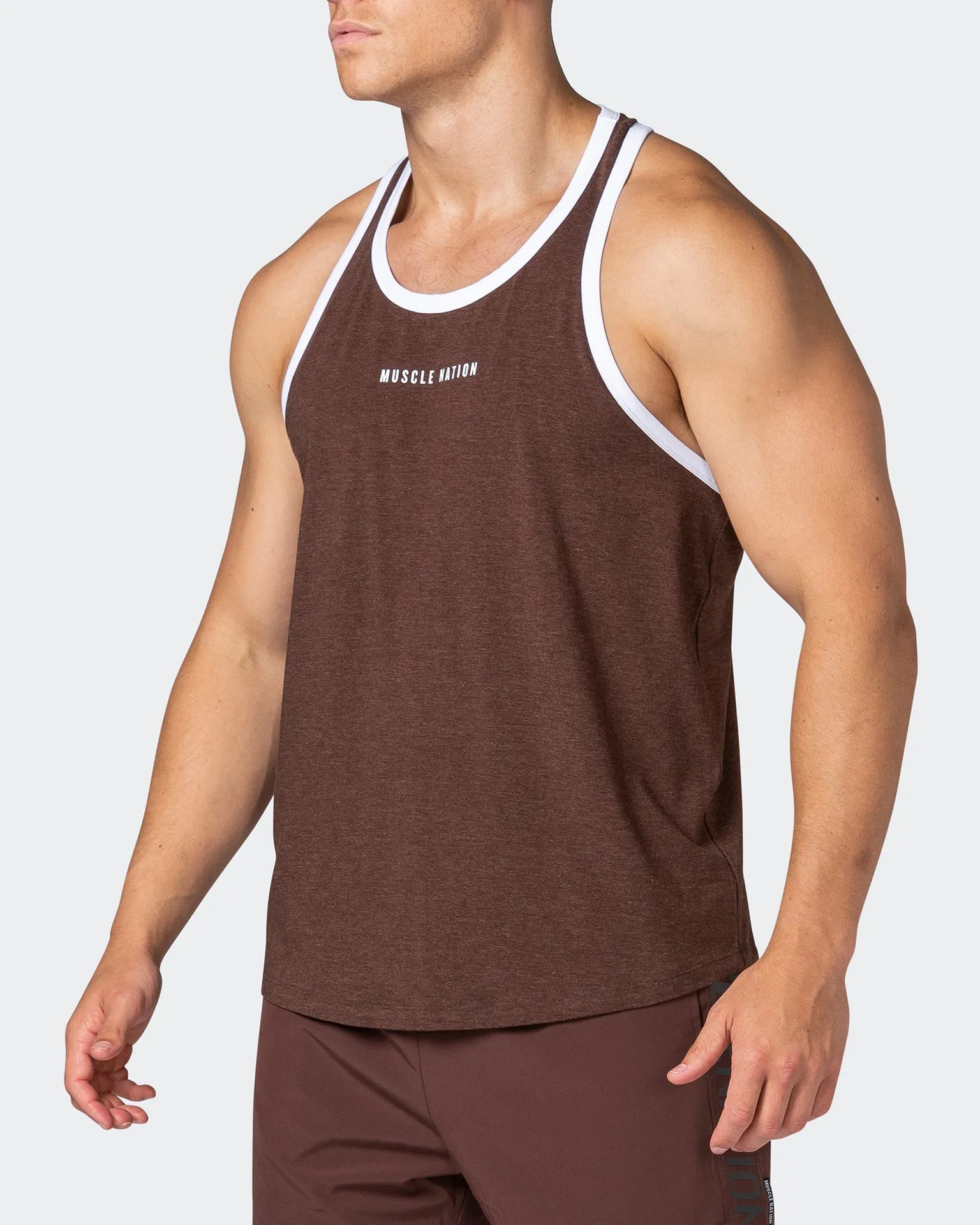 Armed Training Shorts - Coffee