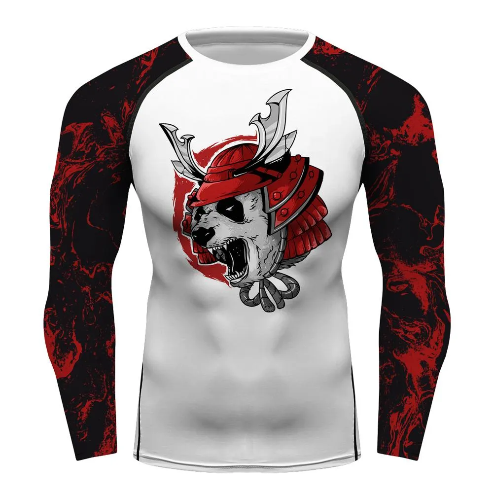 Armor Panda Compression Shirt - BJJ, MMA, Muay Thai