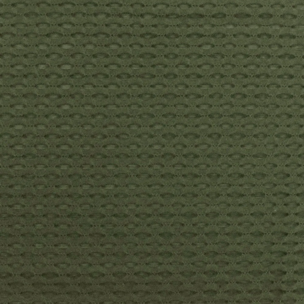 Army Green Famous Maker Stretch 3D Mesh Yoga Activewear Fabric
