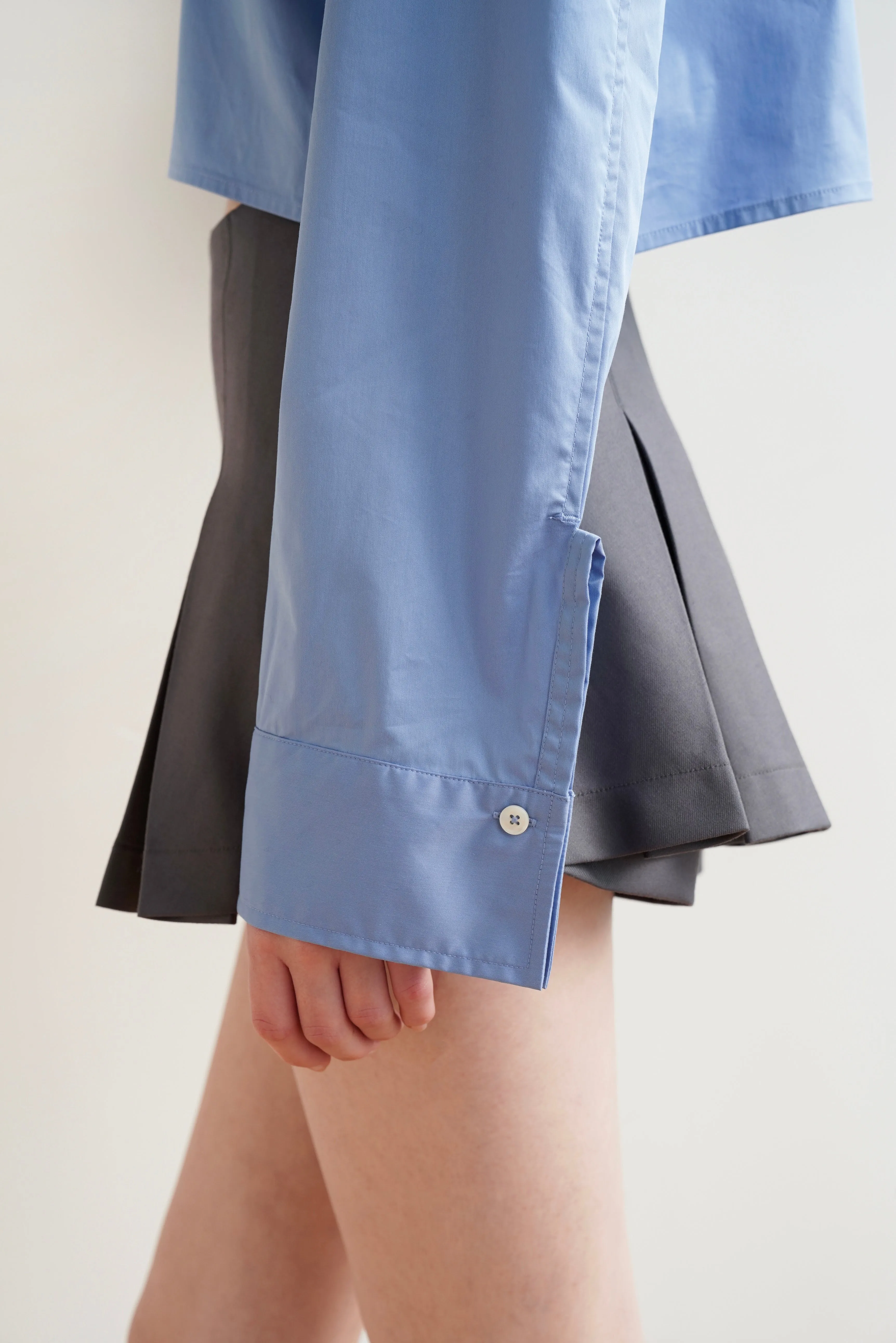 Azure Cropped Shirt