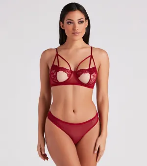 Baby Be Mine Lace Bra And Panty