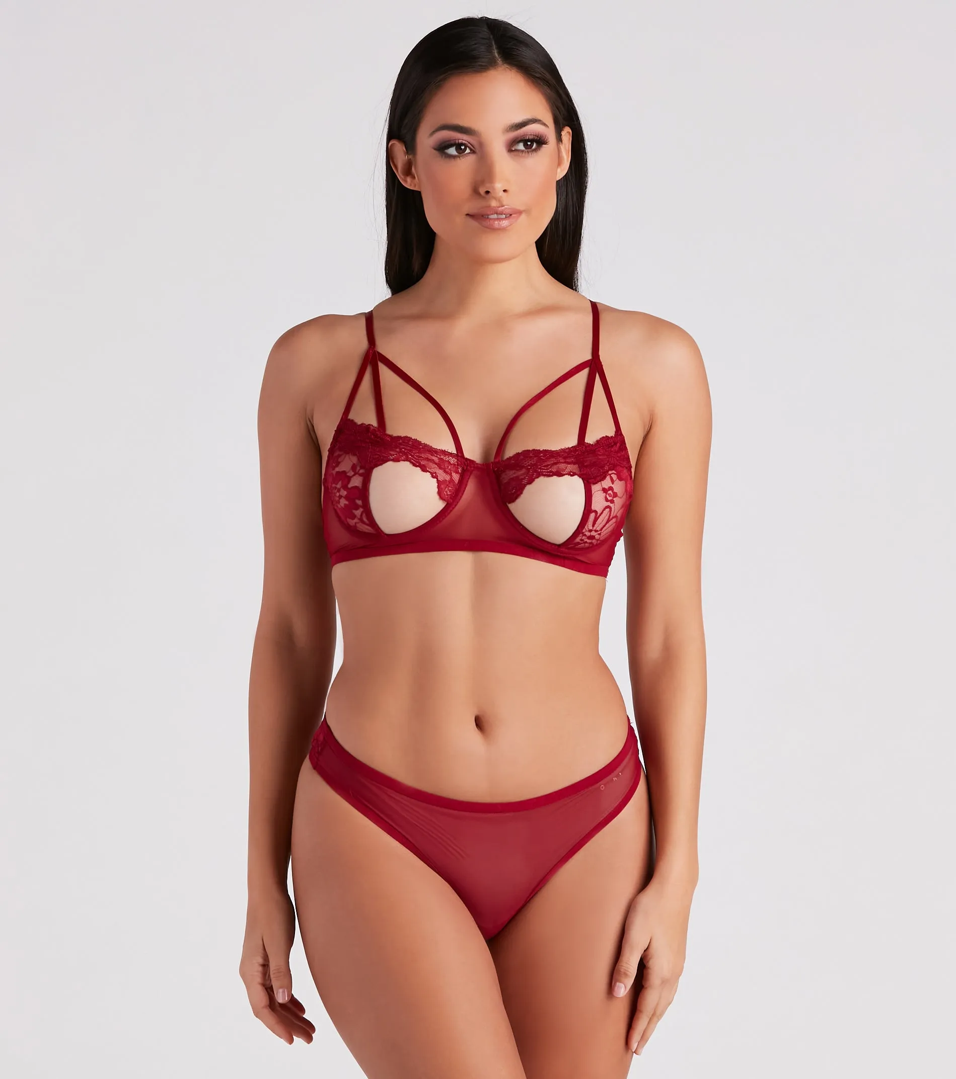 Baby Be Mine Lace Bra And Panty