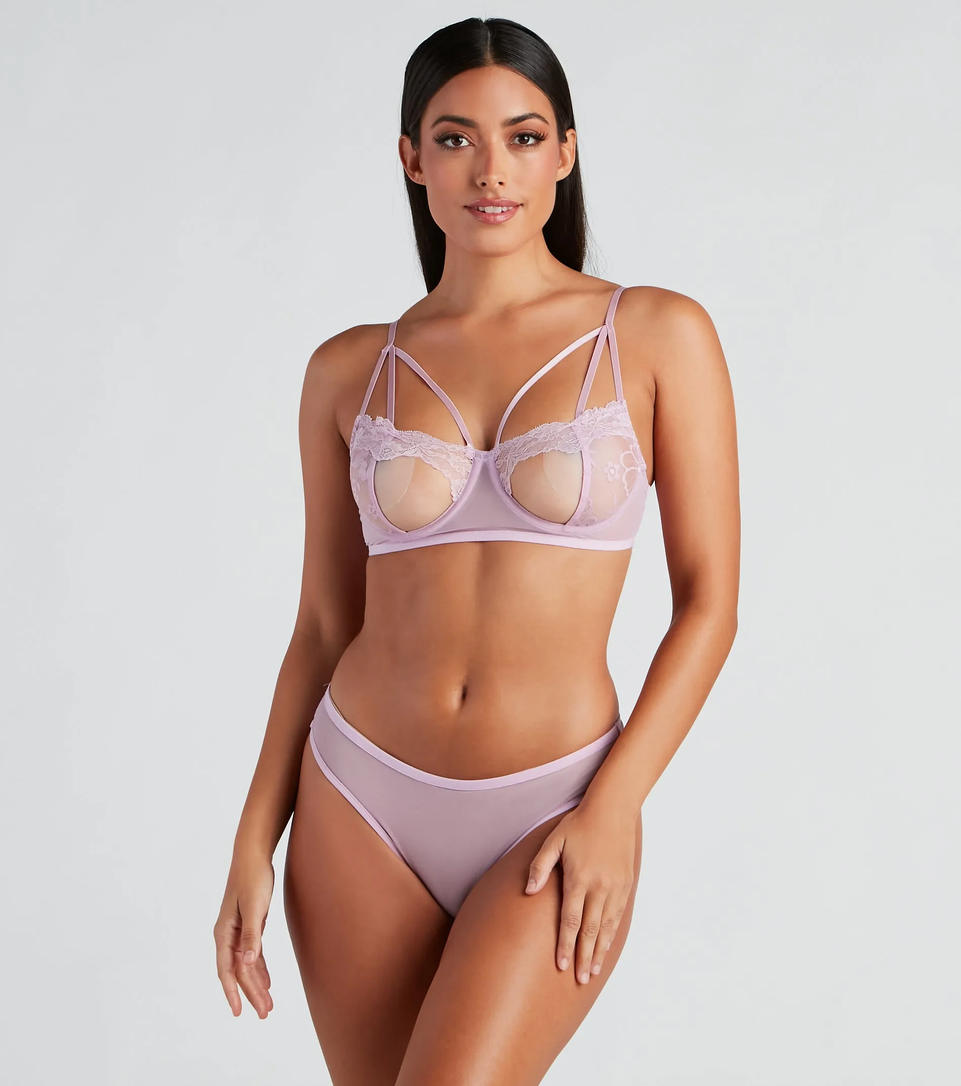 Baby Be Mine Lace Bra And Panty