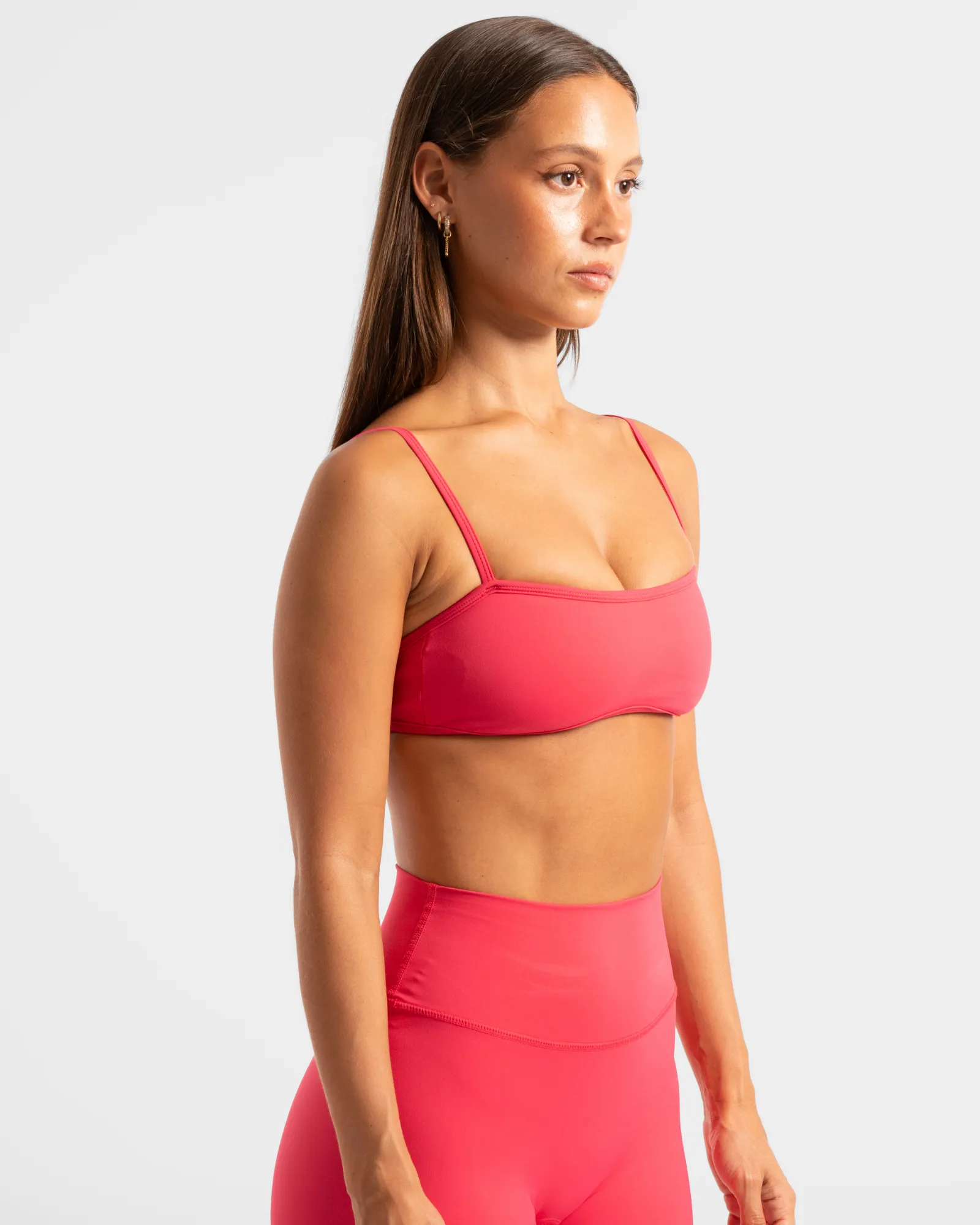 Backless Crop - Raspberry