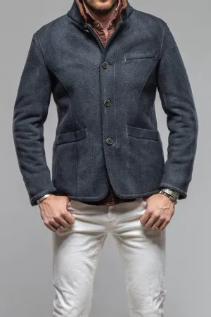 Bale Sherpa Jacket In Navy