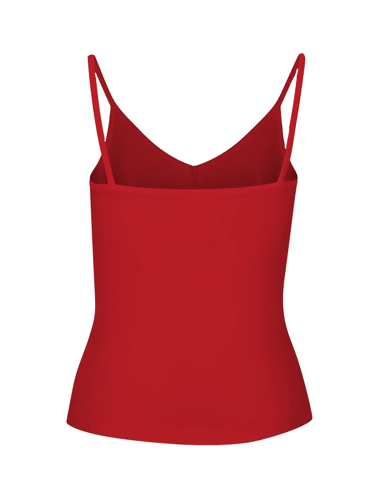 Bamboo Layering Singlet - Chili Pepper
