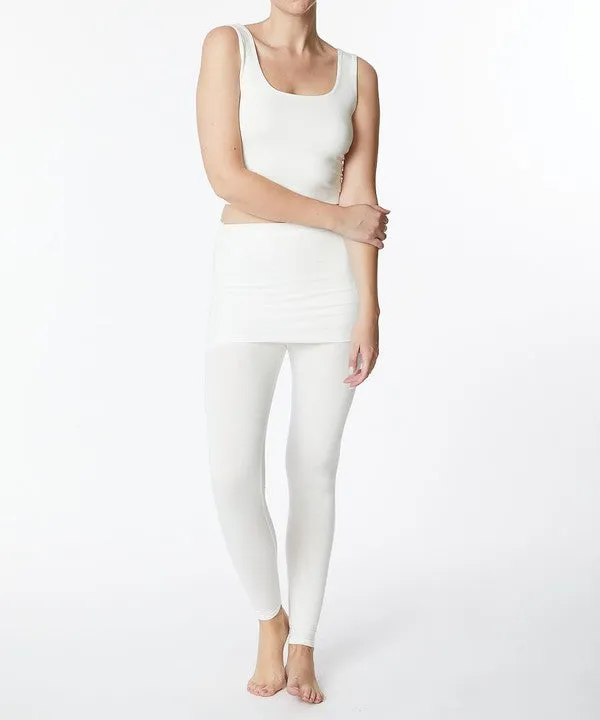 BAMBOO skirted legging