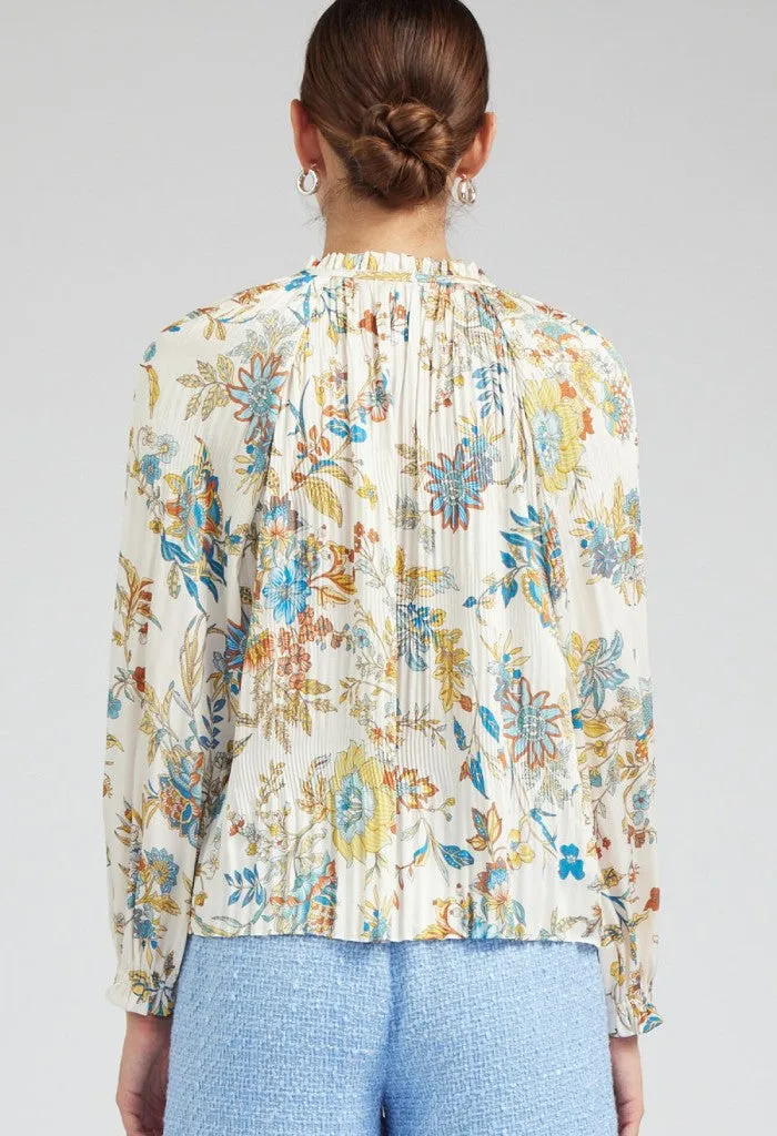 Bardot Blouse-Floral