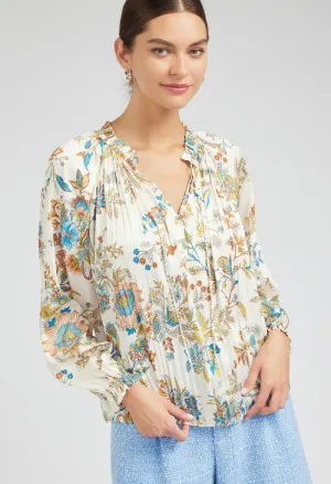 Bardot Blouse-Floral