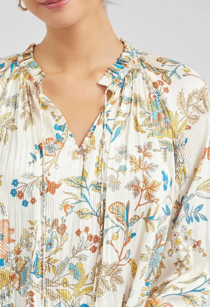 Bardot Blouse-Floral