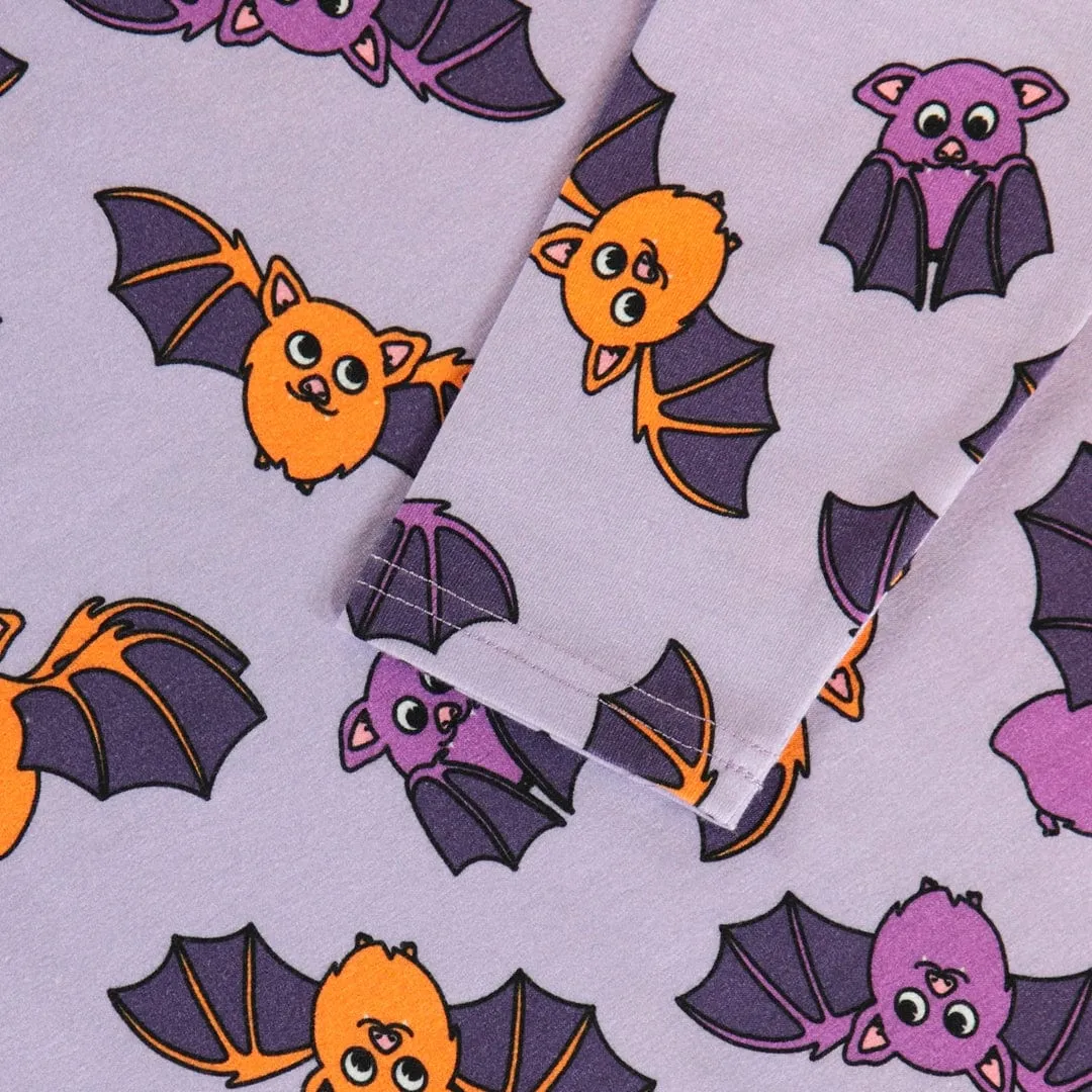 Bats Long Sleeve Shirt Orchid Petal [only 7-8 Years left]