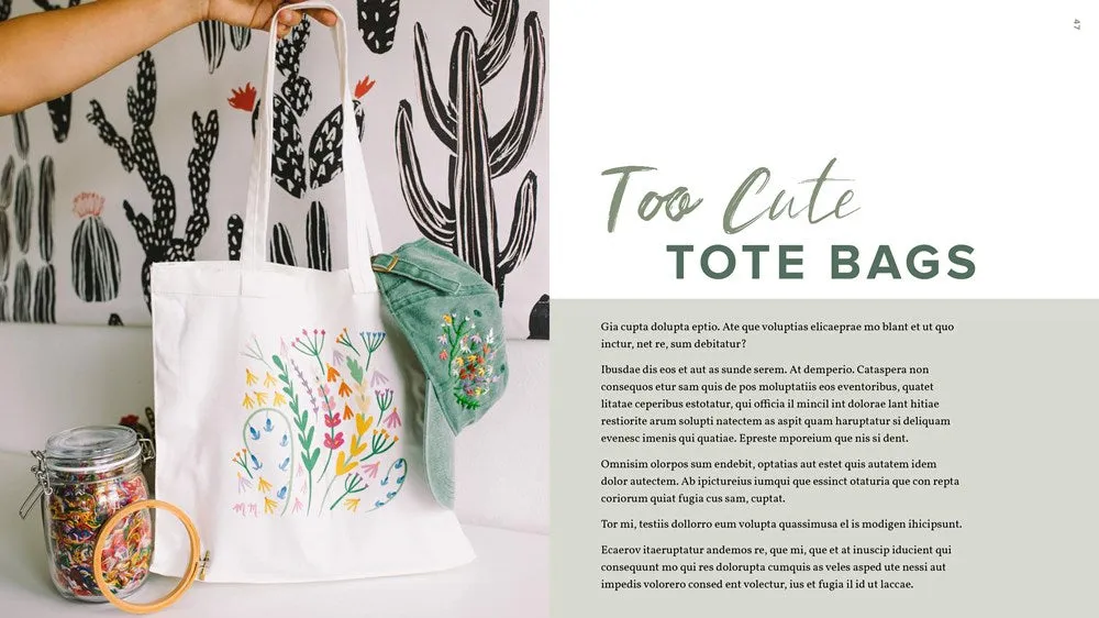 Beautiful Embroidered Accessories : Easy Ways to Personalize Hats, Bandanas, Totes, Denim and Your Favorite Clothing