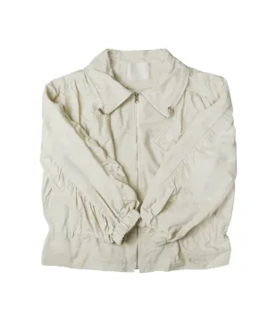 BENECIA 12 Double Shirring Windbreaker - Beige
