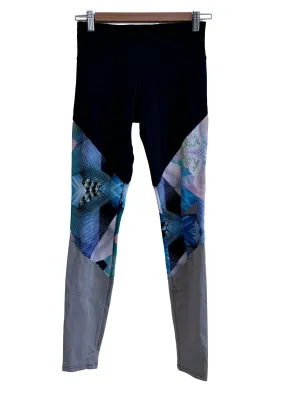 Black Abstract Tights