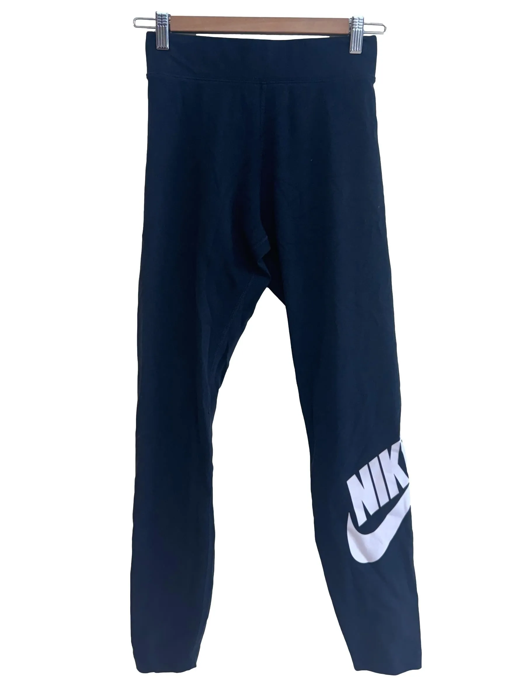 Black Logo Tights
