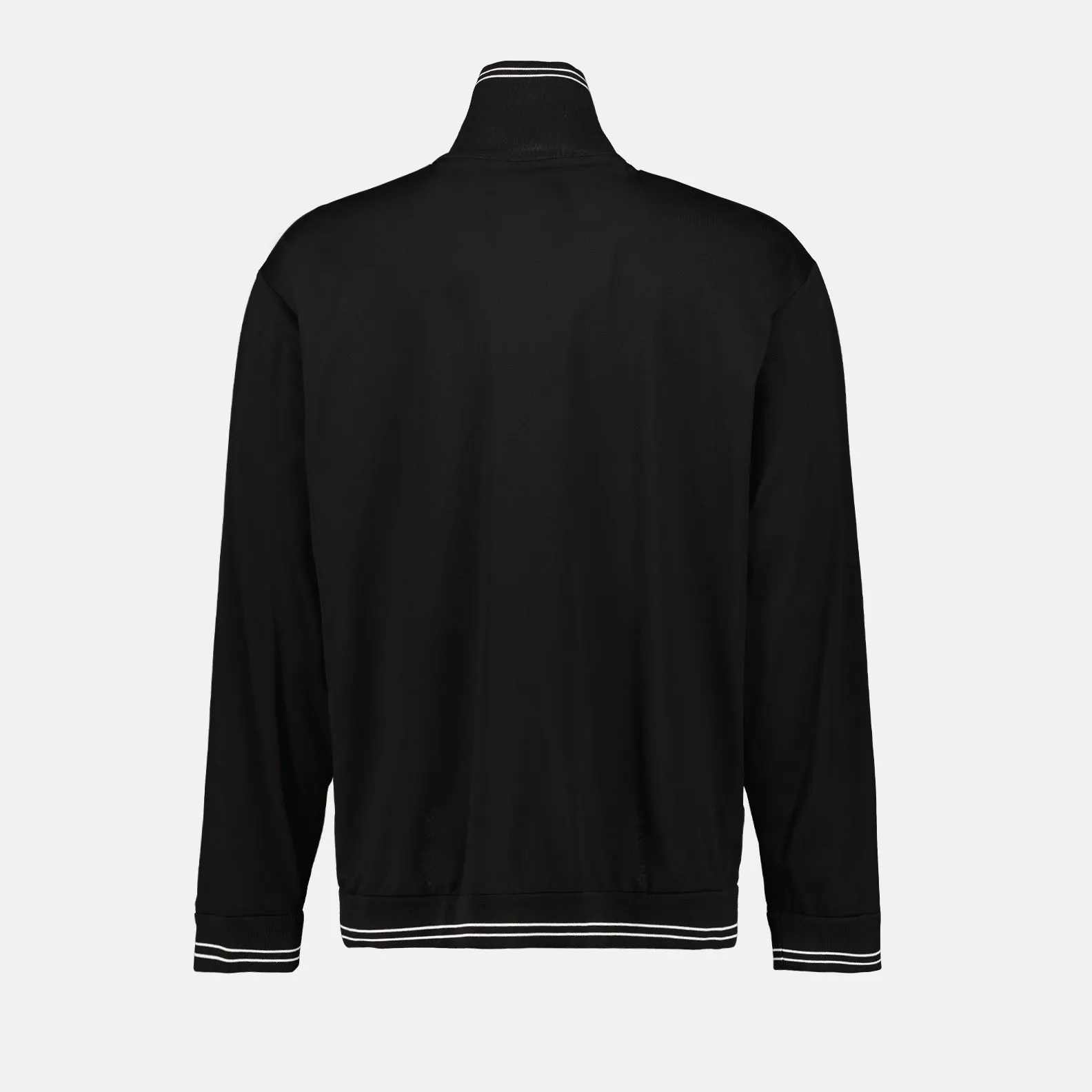 Black Re-Nylon Windbreaker