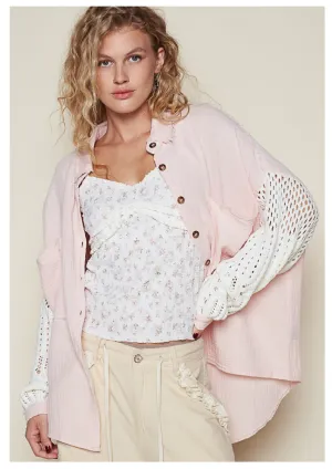 Blossom & Knit Shacket