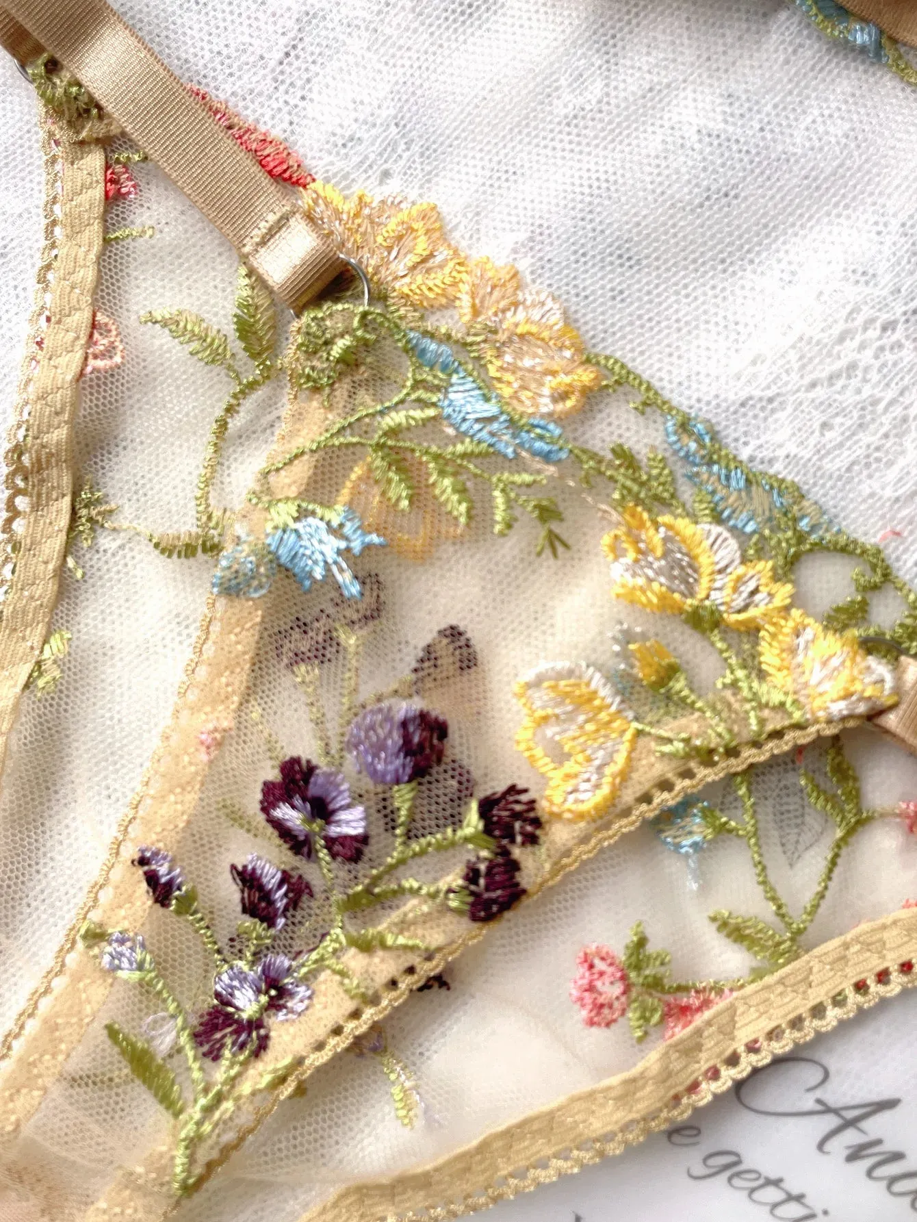 Blossom Lace Lingerie Set
