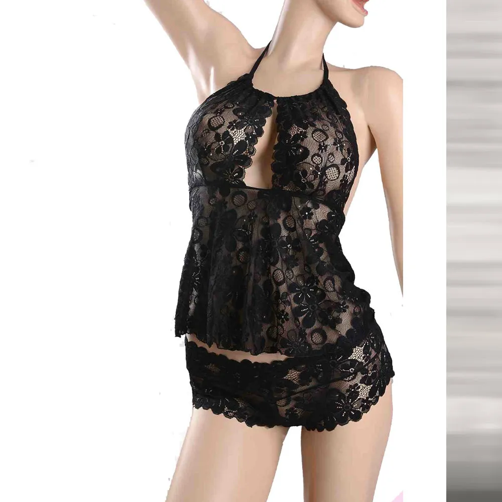 Breathtaking Lace Baby Doll