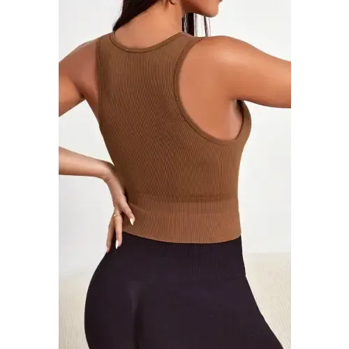 Brown Tank Redefines Activewear