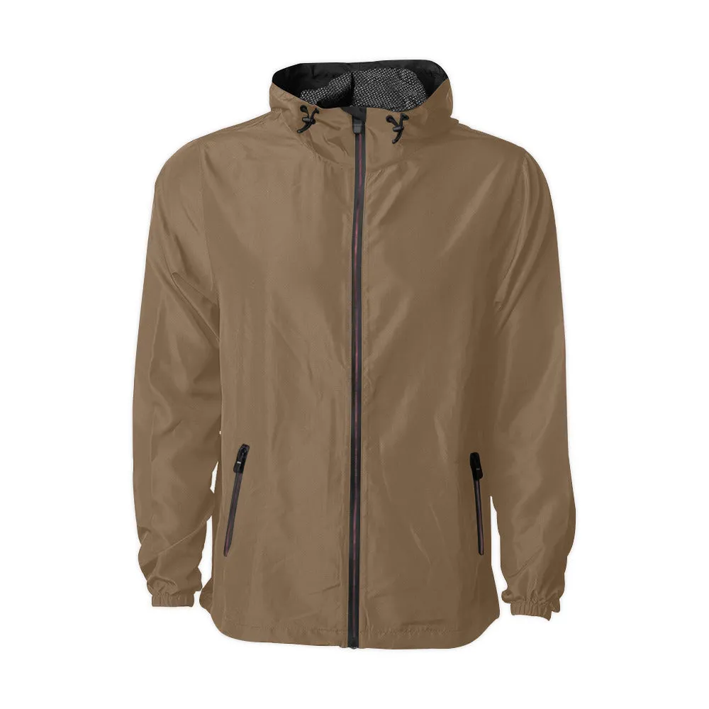 Brown Windbreaker