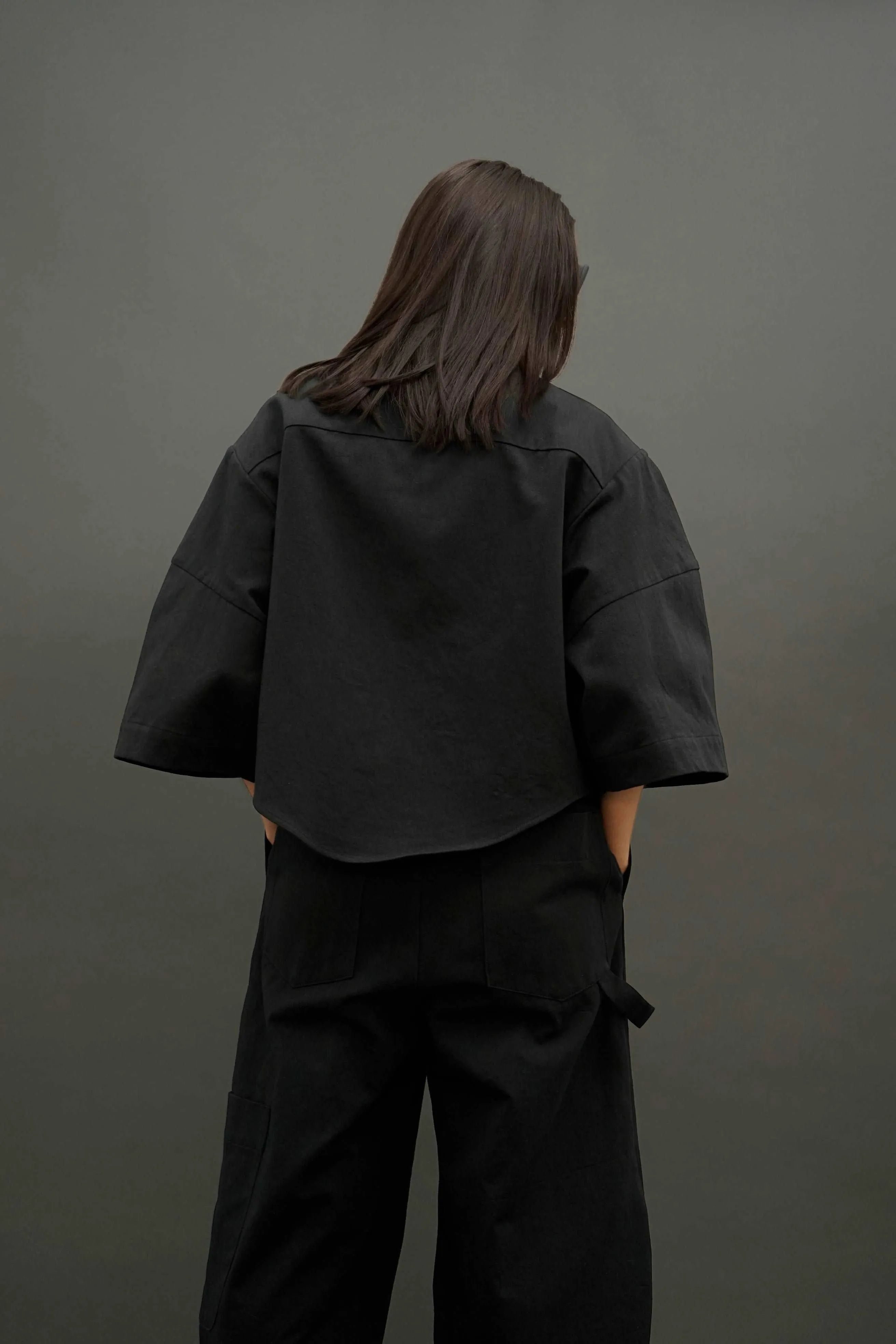Calle Black Utility Jacket
