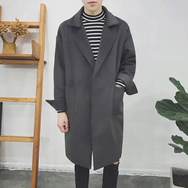 Cape Anorak Trench Coat Men Gothic Trincheira Winter Windbreaker Jacket Men Long Steam Punk Garde Mont Erkek Trenchcoat F1 7ZFT4