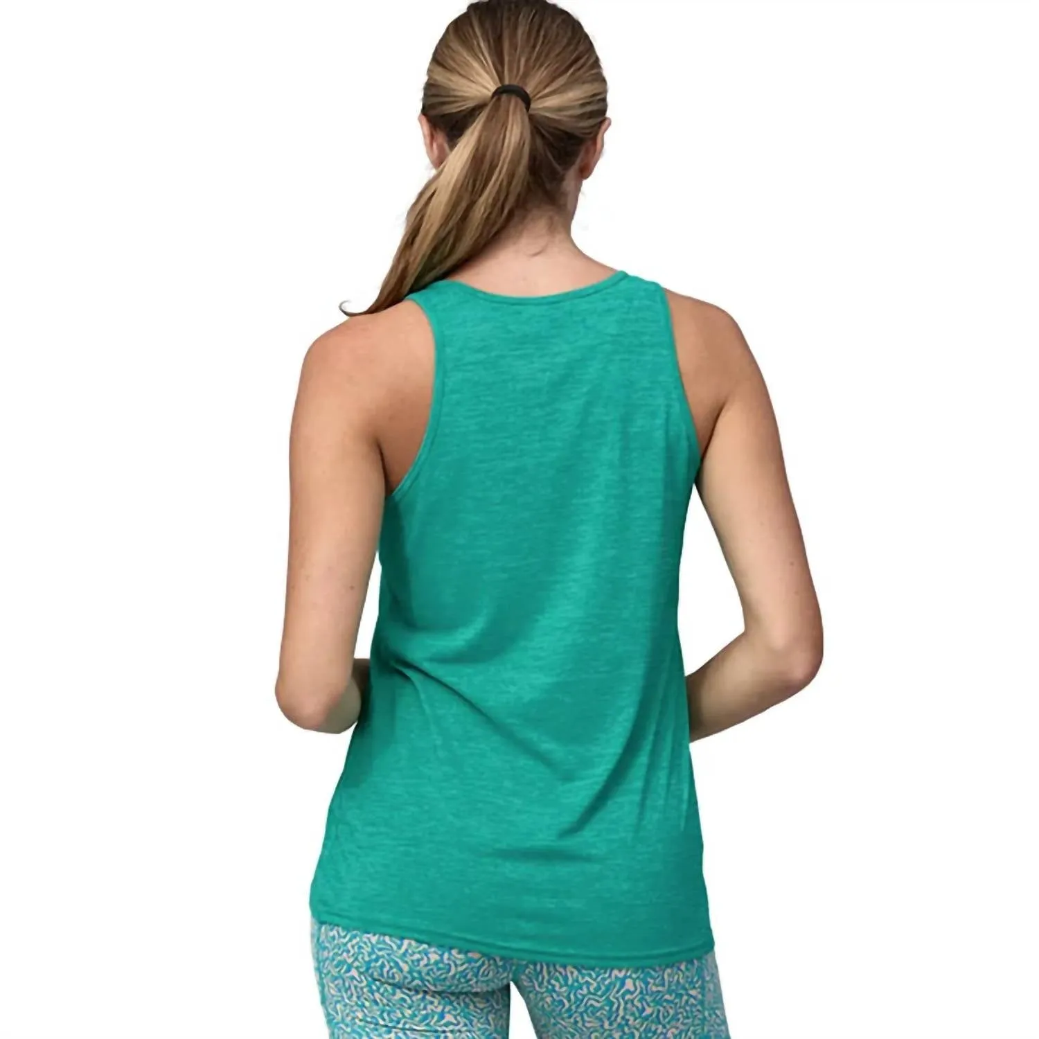 Capilene Cool Daily Tank Top In Subtidal Blue