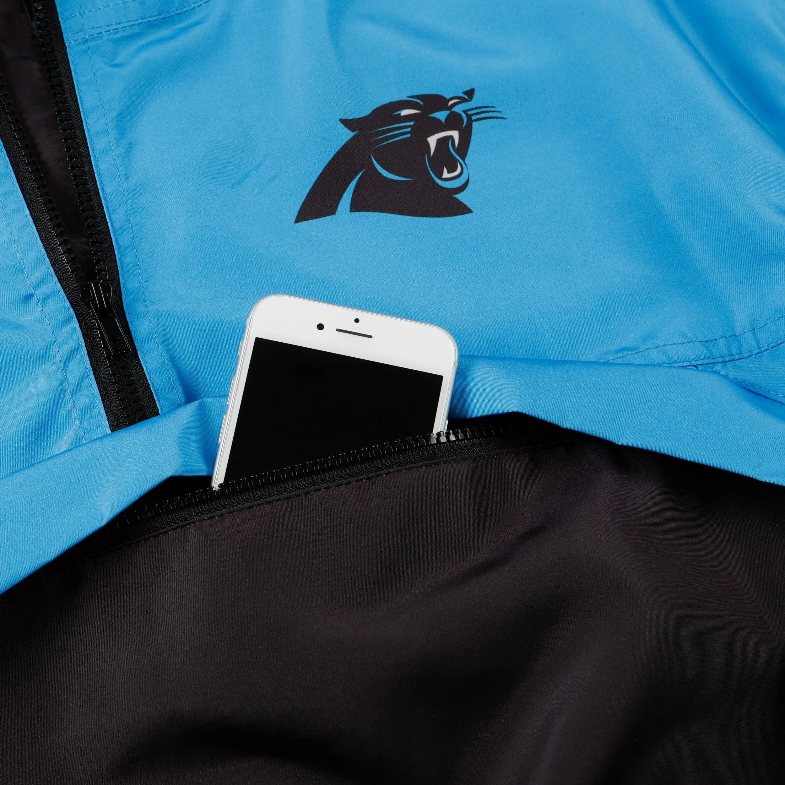 Carolina Panthers Womens Winning Play Windbreaker