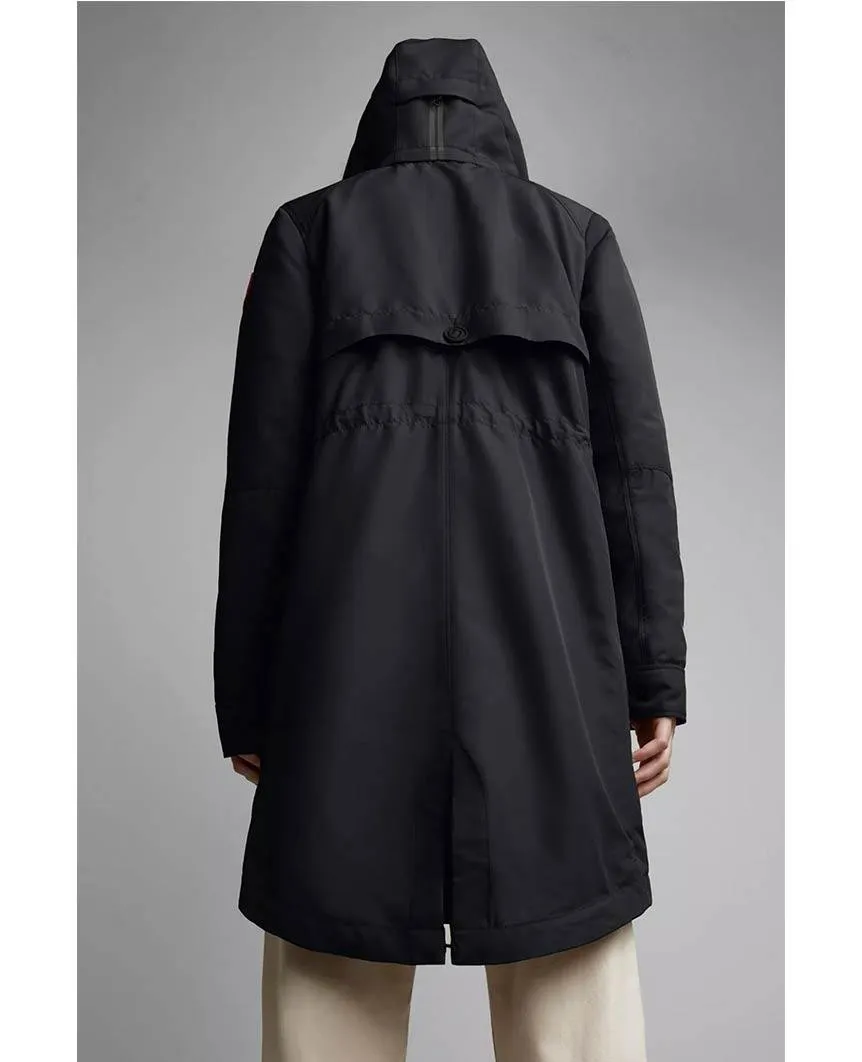Cavalry Trench Black Womens
