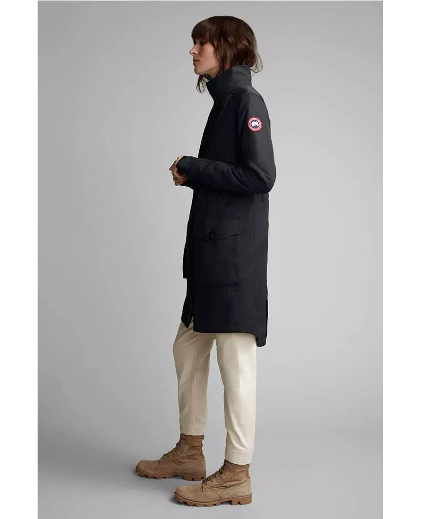 Cavalry Trench Black Womens