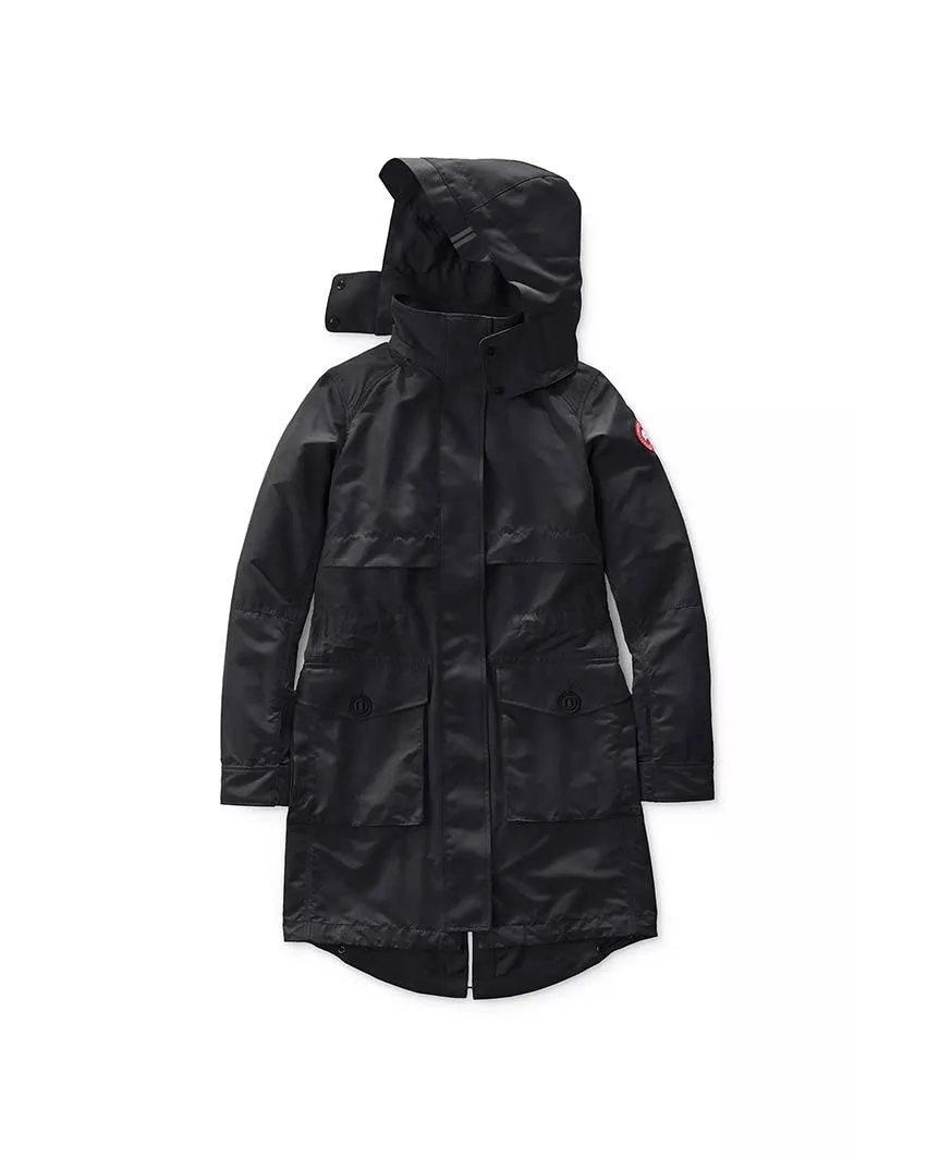 Cavalry Trench Black Womens