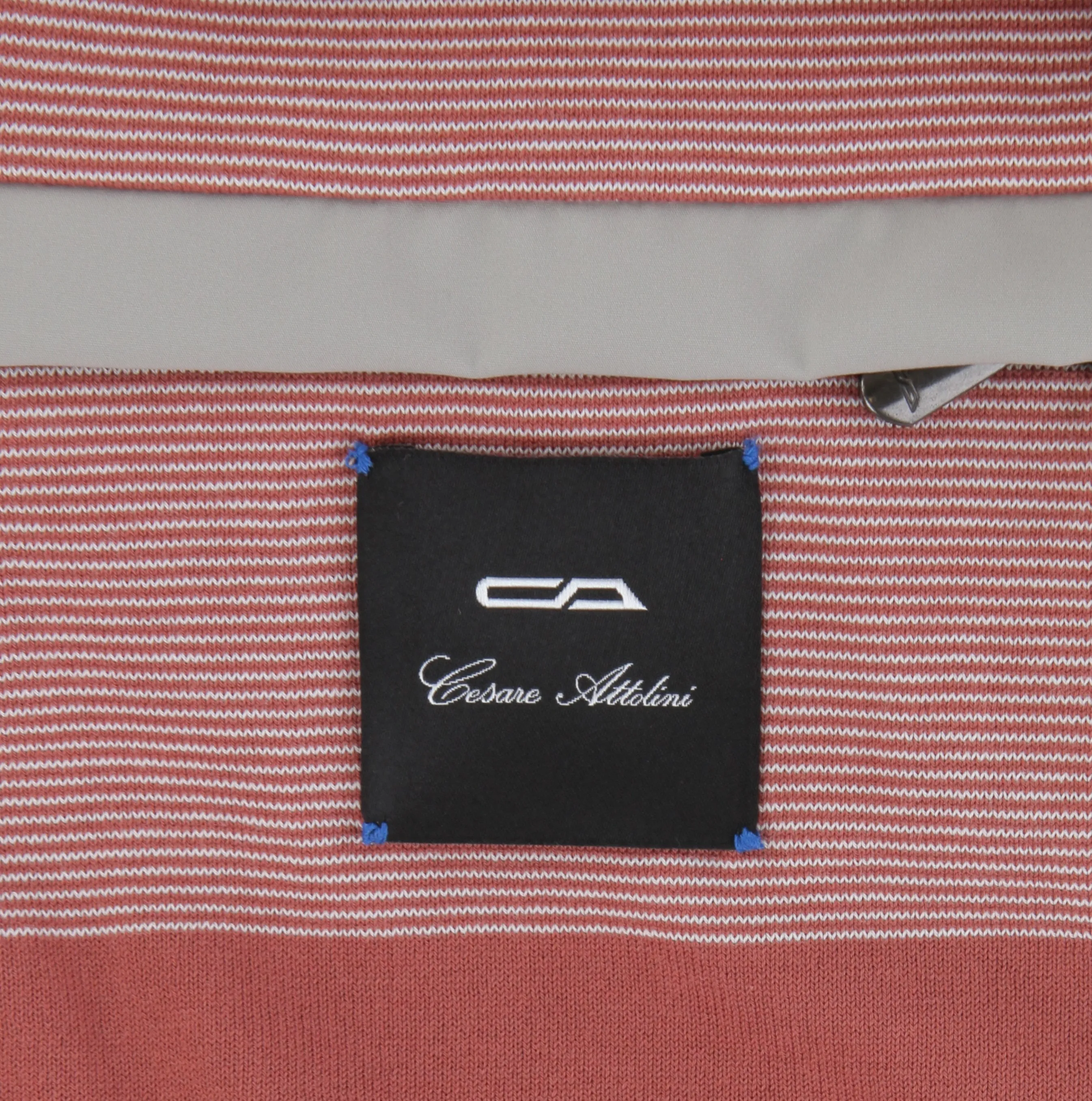 Cesare Attolini Light Gray Windbreaker