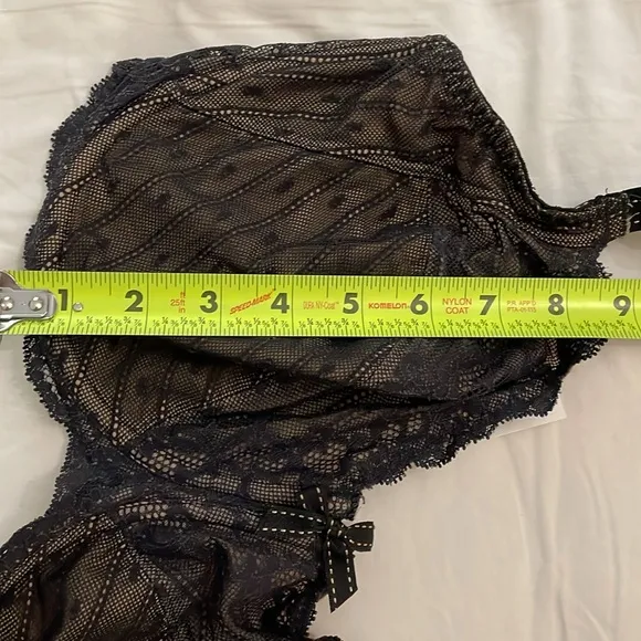 Chantelle Rive Gauche Full Coverage Unlined Black Bra Womens Size 36G 36DDDD NEW