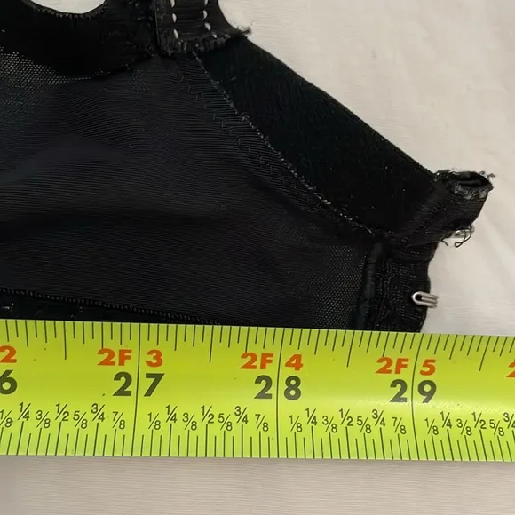 Chantelle Rive Gauche Full Coverage Unlined Black Bra Womens Size 36G 36DDDD NEW
