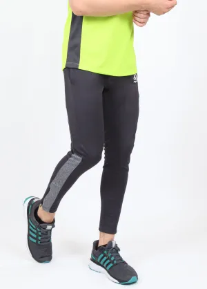 Charcoal Grey Men's Running Tights